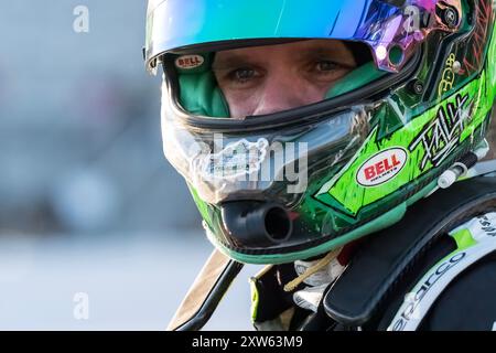 Madison, il, États-Unis. 16 août 2024. CONOR DALY (78) (USA) de Noblesville, Indiana se prépare à pratiquer pour le Bommarito Automotive Group 500 au World Wide Technology Raceway de Madison, il. (Crédit image : © Walter G. Arce Sr./ASP via ZUMA Press Wire) USAGE ÉDITORIAL SEULEMENT! Non destiné à UN USAGE commercial ! Banque D'Images