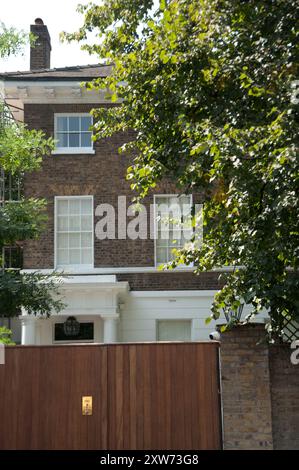 Paul McCartney's London Residence, St John's Wood, Londres, Angleterre, Royaume-Uni. Banque D'Images