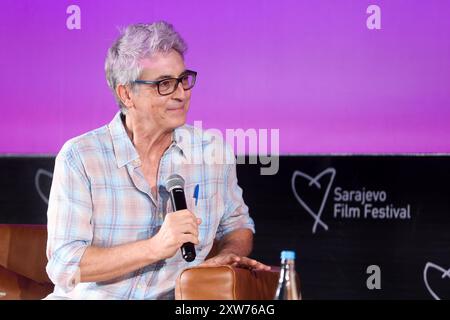 Sarajevo, Bosnie-Herzégovine. 18 août 2024. Le réalisateur américain et Alexander Payne prennent la parole lors de masterclass dans le cadre de 30. Festival du film de Sarajevo à Sarajevo, Bosnie-Herzégovine sur Aougust 18, 2024. Photo : Armin Durgut/PIXSELL crédit : Pixsell/Alamy Live News Banque D'Images