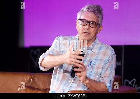 Sarajevo, Bosnie-Herzégovine. 18 août 2024. Le réalisateur américain et Alexander Payne prennent la parole lors de masterclass dans le cadre de 30. Festival du film de Sarajevo à Sarajevo, Bosnie-Herzégovine sur Aougust 18, 2024. Photo : Armin Durgut/PIXSELL crédit : Pixsell/Alamy Live News Banque D'Images