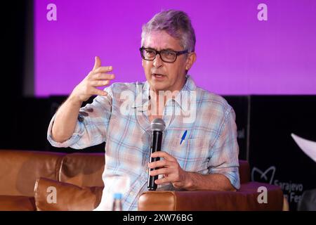 Sarajevo, Bosnie-Herzégovine. 18 août 2024. Le réalisateur américain et Alexander Payne prennent la parole lors de masterclass dans le cadre de 30. Festival du film de Sarajevo à Sarajevo, Bosnie-Herzégovine sur Aougust 18, 2024. Photo : Armin Durgut/PIXSELL crédit : Pixsell/Alamy Live News Banque D'Images