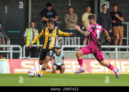 Boston, Royaume-Uni, 17 août 2024. Dan Mooney de Boston United, lors de Boston United vs Forest Green Rovers Vanarama National League. Banque D'Images