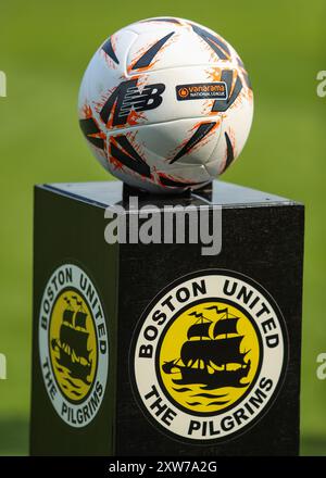 Boston, Royaume-Uni, 17 août 2024.Vanarama Football, lors de Boston United vs Forest Green Rovers Vanarama National League, Jakemans Community Stadium Banque D'Images