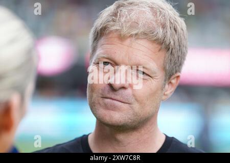 Silkeborg, Danemark. 18 août 2024. Jens Foensskov Olsen (entraîneur de la FCN) avant le match de Superliga entre Silkeborg IF et FC Nordsjaelland au JYSK Park à Silkeborg dimanche 18 août 2024. (Photo : Claus Fisker/Ritzau Scanpix) crédit : Ritzau/Alamy Live News Banque D'Images