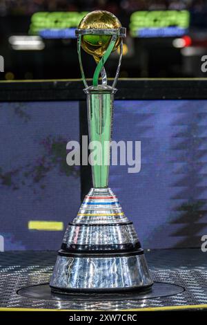 Cardiff, Royaume-Uni. 17 août 2024. Le Trophée de Championnat du monde lors du Grand Prix FIM Speedway de Grande-Bretagne au Principality Stadium de Cardiff le samedi 17 août 2024. (Photo : Ian Charles | mi News) crédit : MI News & Sport /Alamy Live News Banque D'Images
