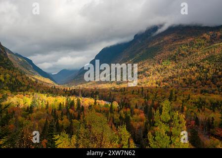 Parc national de la rivière Malbais au Québec à l'automne Banque D'Images