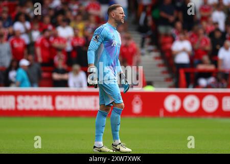 Nottingham, Royaume-Uni. 17 août 2024. Matz sels de Nottingham Forest lors du match de Nottingham Forest FC contre Bournemouth FC English premier League au City Ground, Nottingham, Angleterre, Royaume-Uni le 17 août 2024 Credit : Every second Media/Alamy Live News Banque D'Images