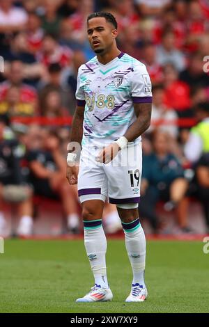 Justin Kluivert de Bournemouth lors du match de Nottingham Forest FC contre Bournemouth FC English premier League au City Ground, Nottingham, Angleterre, Royaume-Uni le 17 août 2024 Banque D'Images