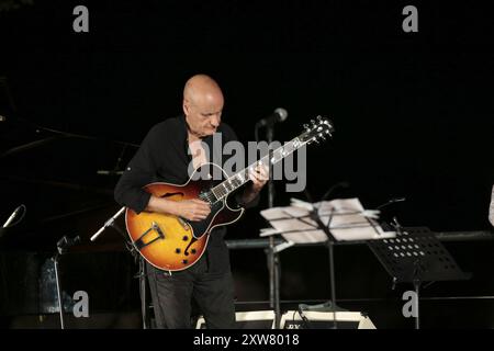 17 août 2024, Lazio, Italie : Francesco Bruno et Raynald Colom 5Et à ''Jazz image'' 24 au Celio Park à Rome. (Crédit image : © Daniela Franceschelli/Pacific Press via ZUMA Press Wire) USAGE ÉDITORIAL SEULEMENT! Non destiné à UN USAGE commercial ! Banque D'Images