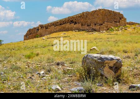 Toll-e Takht Hill Pasargad, Pasargadae, Iran Banque D'Images