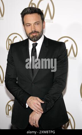 Ben Affleck à la 24e édition du Gala des Prix de la Guilde des producteurs au Beverly Hilton Hotel de Beverly Hills, USA le 26 janvier 2013. Banque D'Images