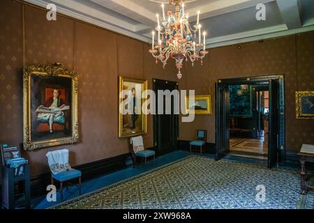 Le salon du Leighton House Museum Banque D'Images