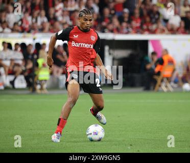 Amine Adli (Bayer), Leverkusen, Allemagne. , . Supercup, Bayer 04 Leverkusen - VfB Stuttgart. Crédit : Juergen Schwarz/Alamy Live News Banque D'Images