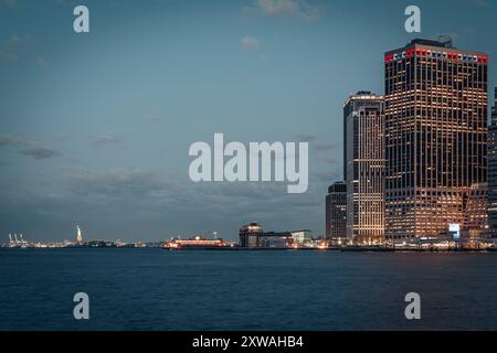 New York City Skyline Banque D'Images