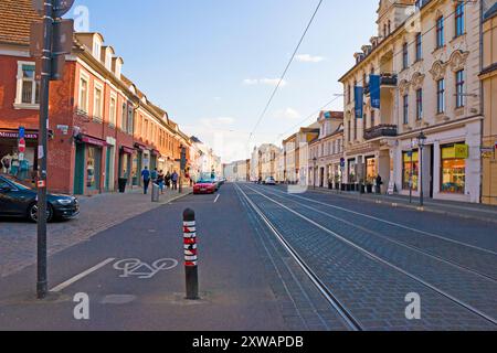 Paysage urbain de la ville de Potsdam en Allemagne. Banque D'Images