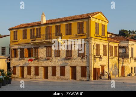 Vlorë est l'une des villes les plus importantes du sud de l'Albanie et la région de Labëria qui est traditionnellement connue pour sa culture, ses traditions et Banque D'Images