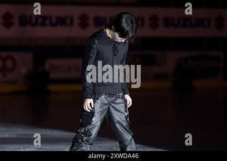 Kao Miura (JPN), au Japanese Dream - Ice Gala, à Acinque Ice Arena, le 15 août 2024 à Varèse, Italie. Crédit : Raniero Corbelletti/AFLO/Alamy Live News Banque D'Images