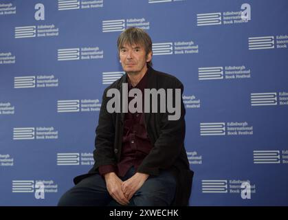 Édimbourg, Royaume-Uni, 19 août 2024 : auteur Ian Rankin au Festival international du livre d'Édimbourg. Crédit : DB Media services / Alamy Live Banque D'Images