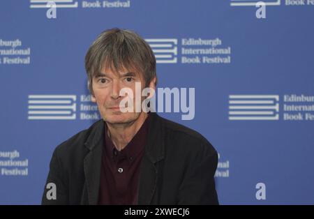 Édimbourg, Royaume-Uni, 19 août 2024 : auteur Ian Rankin au Festival international du livre d'Édimbourg. Crédit : DB Media services / Alamy Live Banque D'Images