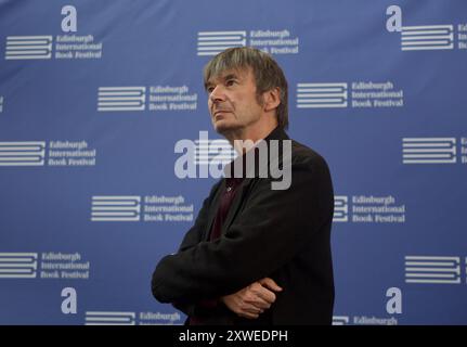 Édimbourg, Royaume-Uni, 19 août 2024 : auteur Ian Rankin au Festival international du livre d'Édimbourg. Crédit : DB Media services / Alamy Live Banque D'Images