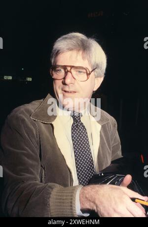 **FICHIER PHOTO** Phil Donahue est décédé. Phil Donahue Circa 1980's Credit : Ralph Dominguez/MediaPunch Banque D'Images