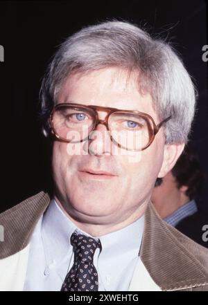 **FICHIER PHOTO** Phil Donahue est décédé. Phil Donahue Circa 1980's Credit : Ralph Dominguez/MediaPunch Banque D'Images