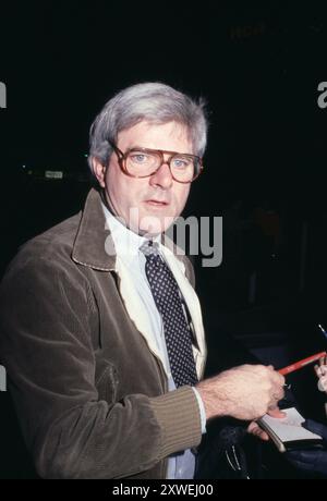 **FICHIER PHOTO** Phil Donahue est décédé. Phil Donahue Circa 1980's Credit : Ralph Dominguez/MediaPunch Banque D'Images