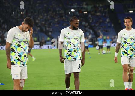 Rome, Latium, Italie. 18 août 2024. ROME ITALIE AOÛT 18 - 2024 . Italie Serie A match 1 Lazio - Venezia. Au Stadio Olimpico du match de football entre Lazio et Venezia, pour le premier jour de la Serie A Enilive italienne 2024-2025.(Paolo Pizzi World Copyright). Dans cette image : Nuno Tavares (crédit image : © Paolo Pizzi/Pacific Press via ZUMA Press Wire) USAGE ÉDITORIAL SEULEMENT! Non destiné à UN USAGE commercial ! Banque D'Images