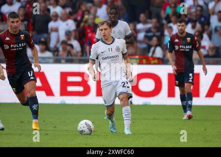 Série A, jour 1, Gênes, Stadio Ferraris, 17-08-2024, Gênes - Inter, sur la photo : pendant Gênes CFC vs Inter - FC Internazionale, football italien Serie A match à Gênes, Italie, 17 août 2024 Banque D'Images