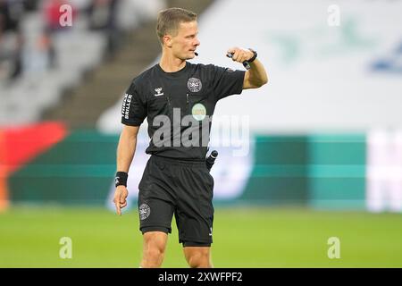 Aarhus, Danemark. 19 août 2024. Match de Superliga entre AGF et Vejle Boldklub au Ceres Park à Aarhus lundi 19 août 2024. (Photo : Bo Amstrup/Scanpix 2024) crédit : Ritzau/Alamy Live News Banque D'Images