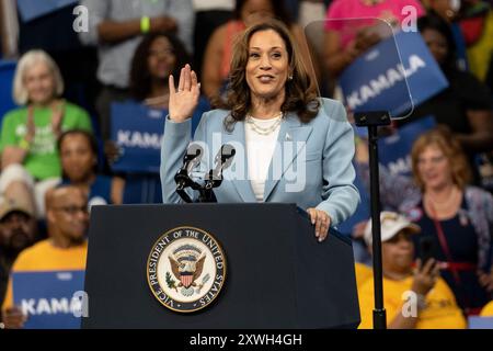 Kamala Harris, vice-présidente, États-Unis Banque D'Images