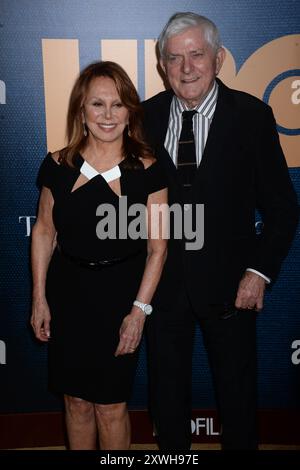 Manhattan, États-Unis d'Amérique. 11 mai 2017. NEW YORK, NY - 11 MAI : Marlo Thomas et Phil Donahue assistent à la première de 'The Wizard of Lies' New York au Museum of Modern Art le 11 mai 2017 à New York City People : Marlo Thomas et Phil Donahue Credit : Storms Media Group/Alamy Live News Banque D'Images