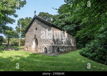 Wolford Chapel dans le Devon, en Angleterre, est le lieu de sépulture de John graves Simcoe, le premier lieutenant-gouverneur du Haut-Canada. Il s'agit du territoire du Banque D'Images