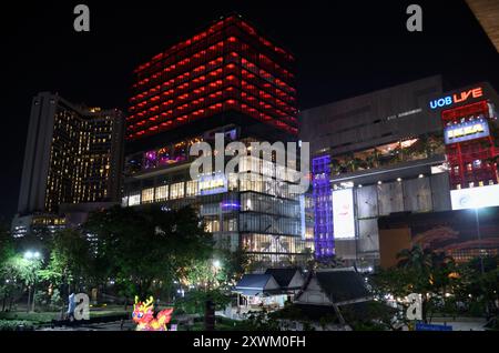 Sukhumvit Road, Bangkok, Thaïlande, Asie Banque D'Images