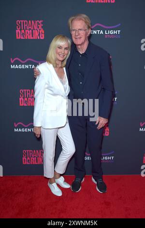 Rachelle Carson-Begley mit Ehemann Ed Begley Jr. BEI der Premiere des Kinofilms Strange Darling im DGA Theater. Los Angeles, 19.08.2024 *** Rachelle Carson Begley avec son mari Ed Begley Jr à la première du film Strange Darling au DGA Theater Los Angeles, 19 08 2024 Foto:xD.xStarbuckx/xFuturexImagex Darling 4836 Banque D'Images