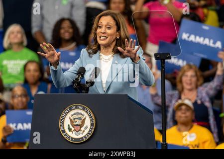 Kamala Harris, vice-présidente, États-Unis Banque D'Images