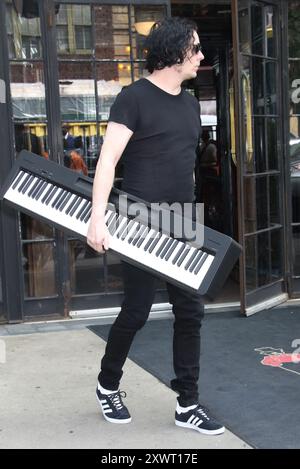 New York, NY, États-Unis. 20 août 2024. Jack White vu à New York le 20 août 2024. Crédit : RW/Media Punch/Alamy Live News Banque D'Images