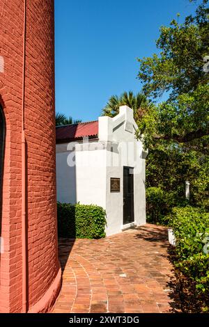 Phare de Jupiter Inlet, Captain Armours Way, Jupiter, Floride Banque D'Images