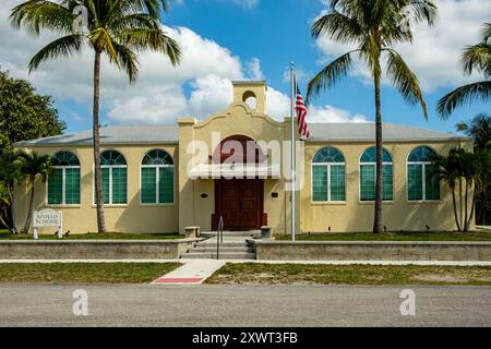 Apollo School Foundation, Indian River Drive, Hobe Sound, Floride Banque D'Images