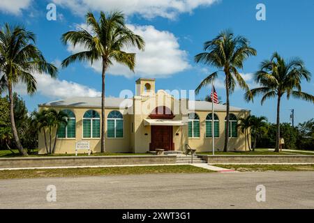 Apollo School Foundation, Indian River Drive, Hobe Sound, Floride Banque D'Images