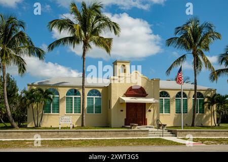 Apollo School Foundation, Indian River Drive, Hobe Sound, Floride Banque D'Images