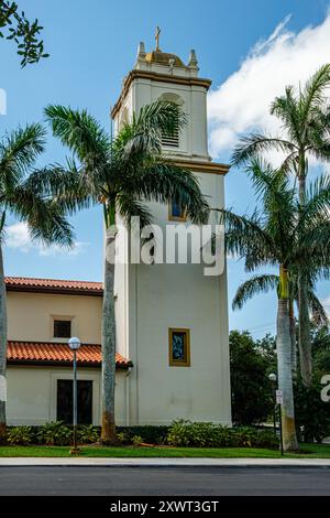 Église St Christopher, se Federal Highway, Hobe Sound, Floride Banque D'Images