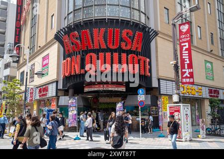 Don Quijote Store Asakusa Tokyo Japon Banque D'Images