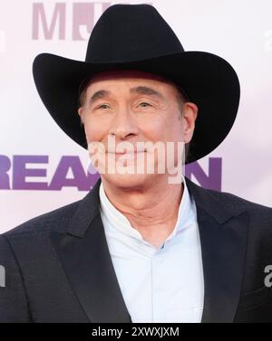 Los Angeles, États-Unis. 20 août 2024. Clint Black à la première REAGAN Los Angeles qui a eu lieu au TCL Chinese Theatre à Hollywood, CA mardi, ? 20 août 2024. (Photo de Sthanlee B. Mirador/Sipa USA) crédit : Sipa USA/Alamy Live News Banque D'Images