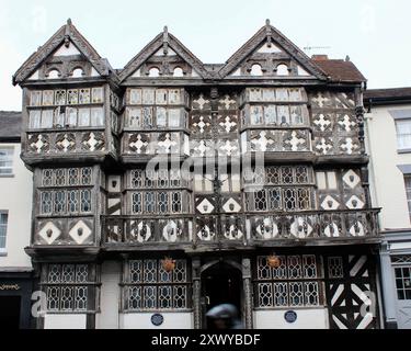 L'hôtel Feathers, Ludlow, Shropshire, Angleterre Banque D'Images