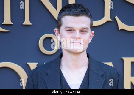 Londres, Royaume-Uni. 20 août 2024. Sur la photo : Robert Aramayo assiste à la première mondiale de la saison deux de 'le Seigneur des anneaux : les anneaux du pouvoir' au BFI Southbank. Crédit : Justin Ng/Alamy Live News Banque D'Images