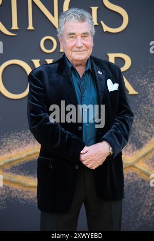 Londres, Royaume-Uni. 20 août 2024. Sur la photo : Vic Armstrong assiste à la première mondiale de la saison deux de 'The Lord of the Rings : The Rings of Power' au BFI Southbank. Crédit : Justin Ng/Alamy Live News Banque D'Images