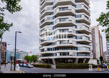 No.1 Croydon (anciennement la Tour NLA) London Borough of Croydon, Royaume-Uni Banque D'Images