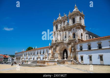 Monastère d'Alcobaca, site du patrimoine mondial de l'UNESCO, Alcobaca, Oeste, Portugal, Europe Banque D'Images