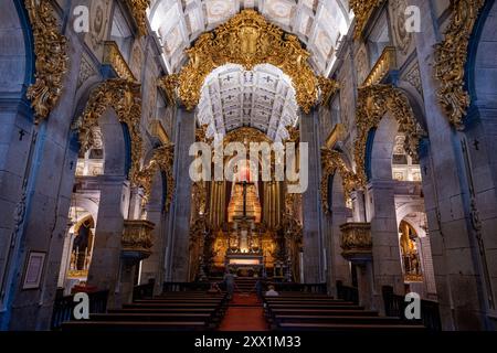 Église Sainte-Croix, Braga, Norte, Portugal, Europe Banque D'Images